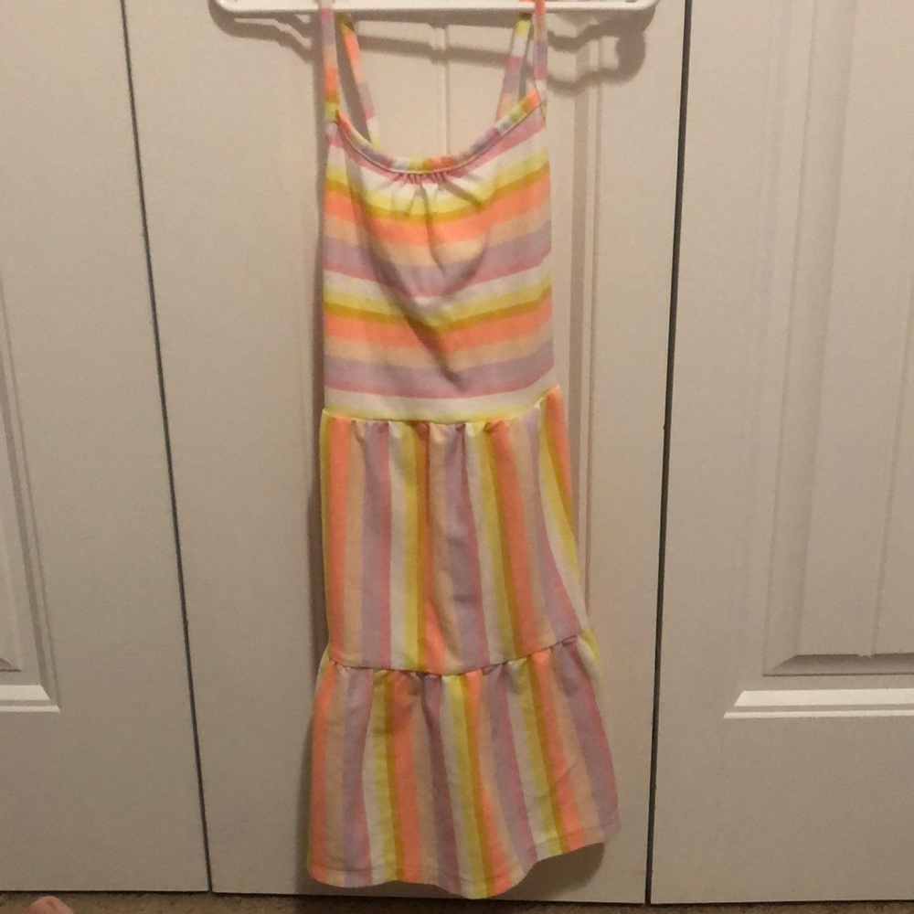 Toddler girl striped dress. Size Small (6/6x)